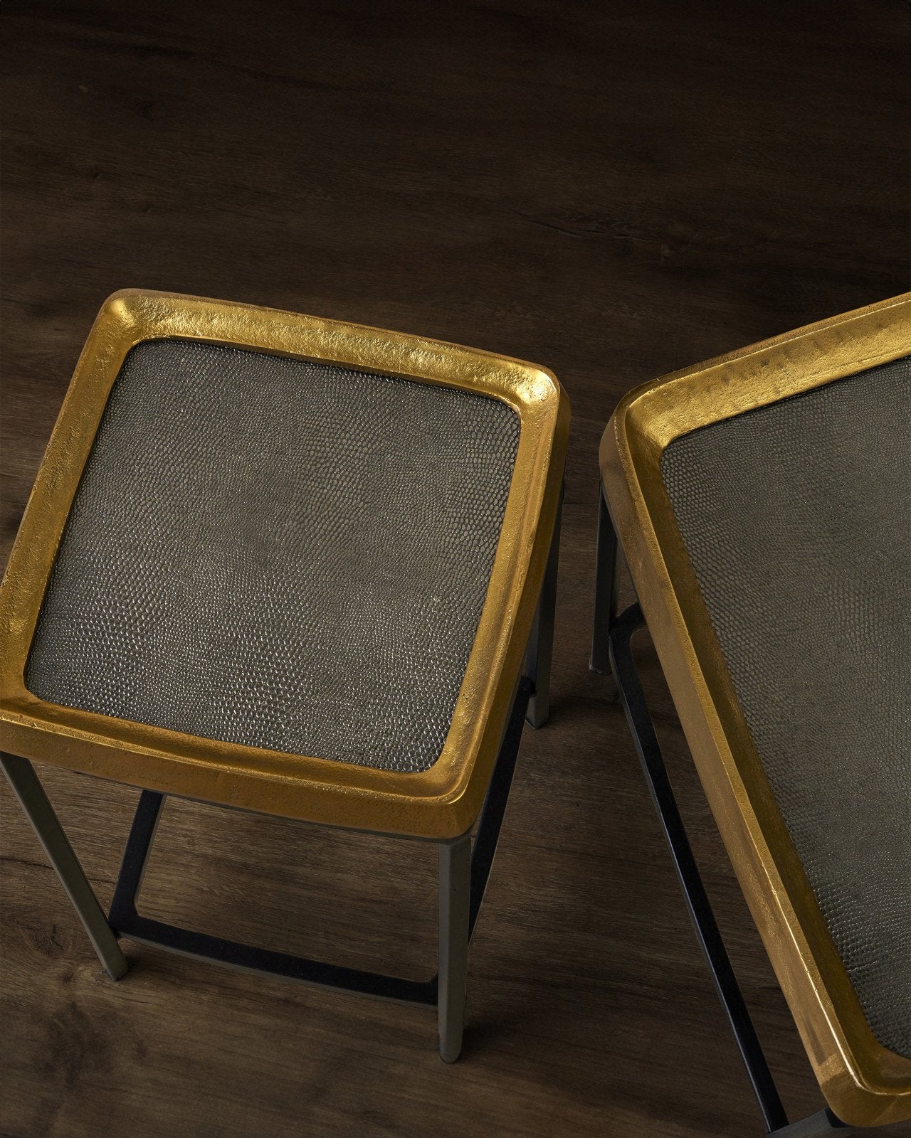 Tanay Brass Cocktail Table